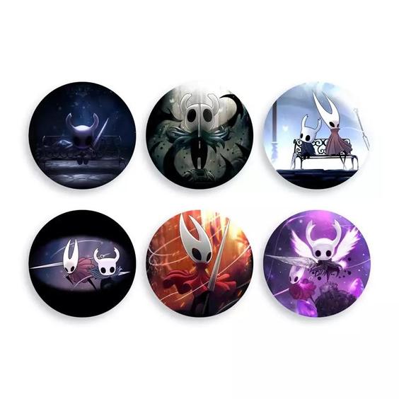 پیکسل بازی شوالیه توخالی ( Hollow Knight ) کد H-129 مجموعه 6 عددی|باسلام