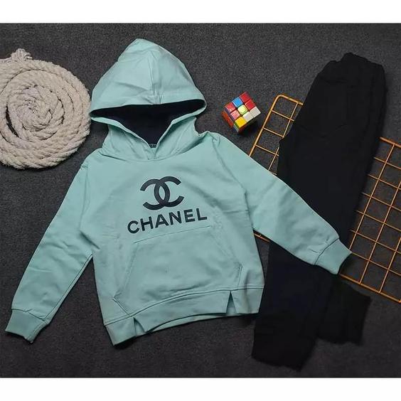 ست هودی شلوار CHANEL کد 5606|باسلام