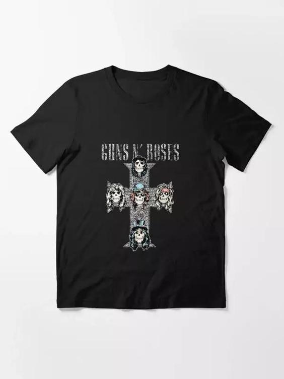 تیشرت guns n roses گانز ان روزز 91Kf6lx4X1L کد 1526 215|باسلام