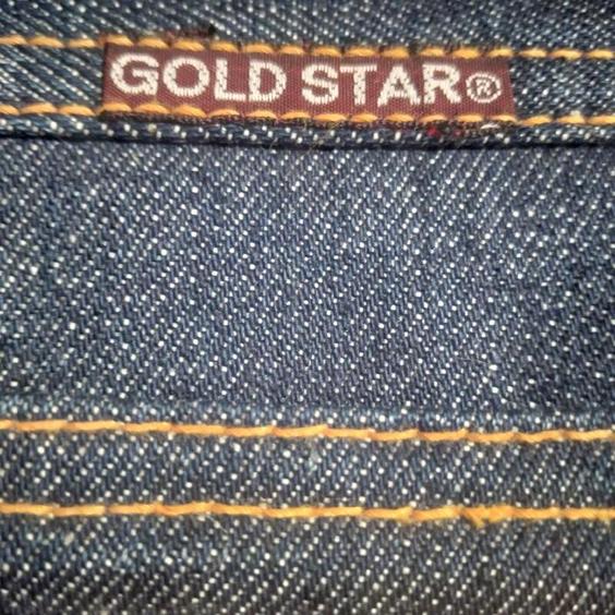 شلوار GOLDSTAR دنیم سانفورز امریکا و دوخت کشور کره. سایز 29 وینتیج دهه 90|باسلام