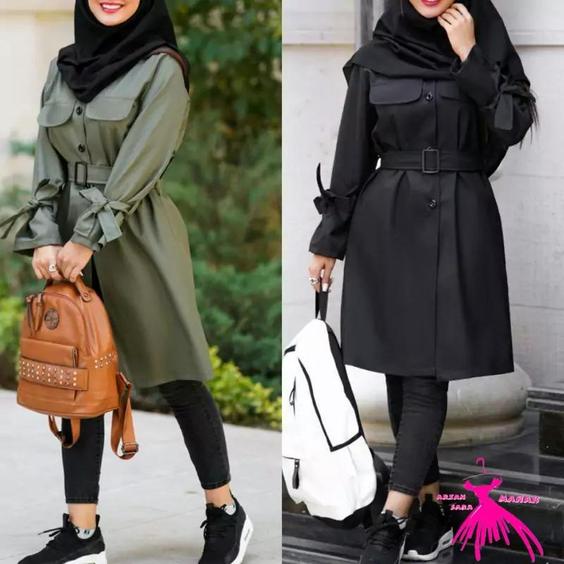 مانتو دانشجویی مدل گلنوش|باسلام (ارزانسرای ماهک👗🧥)