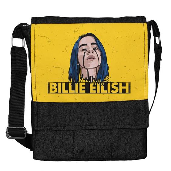 کیف دوشی دخترانه چی چاپ طرح Billie Eilish کد 65670|دیجی کالا