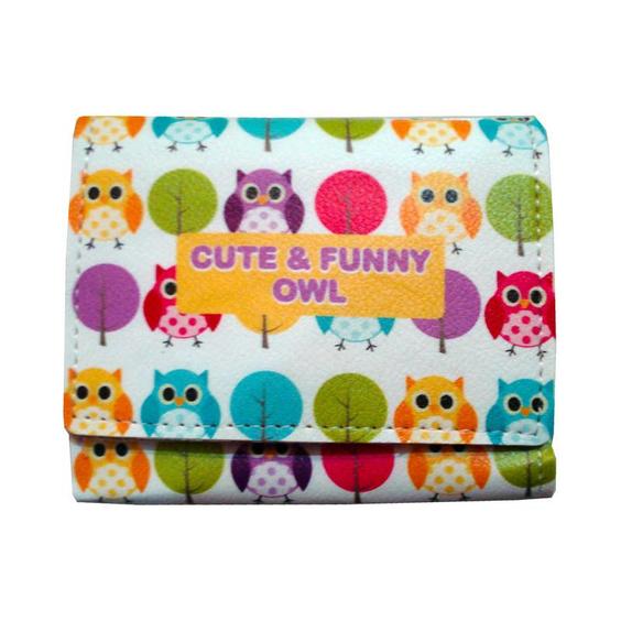 کیف پول دخترانه مدل cute and funny owl کد 1002|دیجی کالا