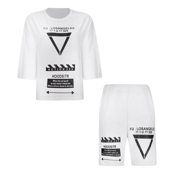 ست تی شرت و شلوارک زنانه مدل A3|دیجی کالا