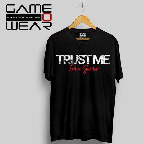 تی شرت گیمر-TRUST ME IM GAMER|گیم و ور