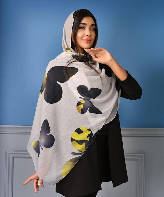 شال مجلسی زنانه سوپرنخs26 Thread shawl|دارِن کالا