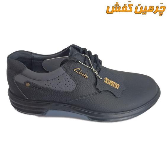 کفش تمام چرم مردانه اسپرت کلارک clarks بندی زیره پی یو کد 6752|چرمین کفش