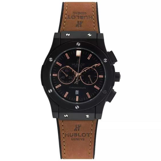 ساعت مچی عقربه ای مردانه هابلوت مدل Chronograph- کدWSG-57|باسلام