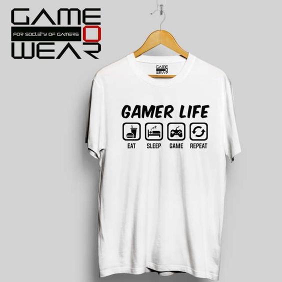 تی شرت گیمر- GAMER LIFE|گیم و ور