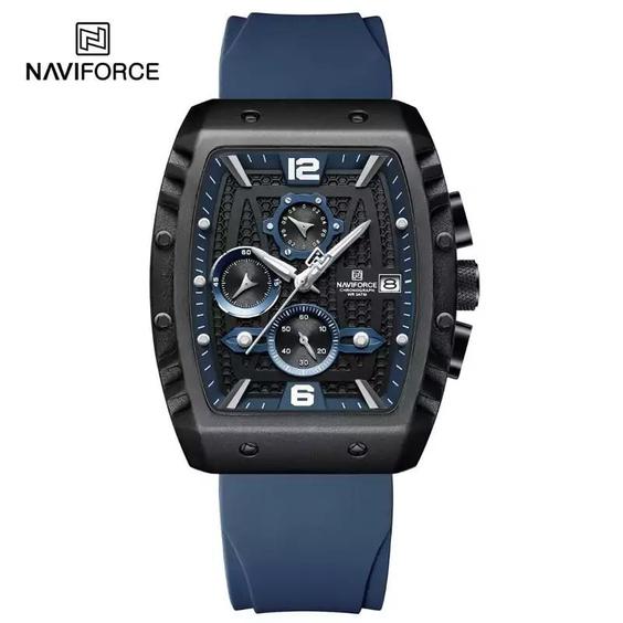 ساعت مچی مردانه سه موتورفعال نیویفورس مدل NAVIFORCE 8025 اورجینال با گارانتی|باسلام