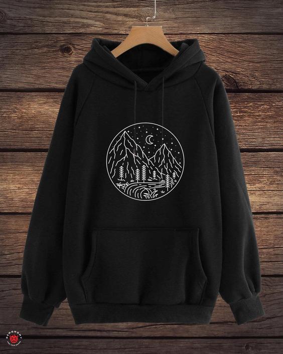 هودی Wild Nature Hike Hoodie|دیمونومی