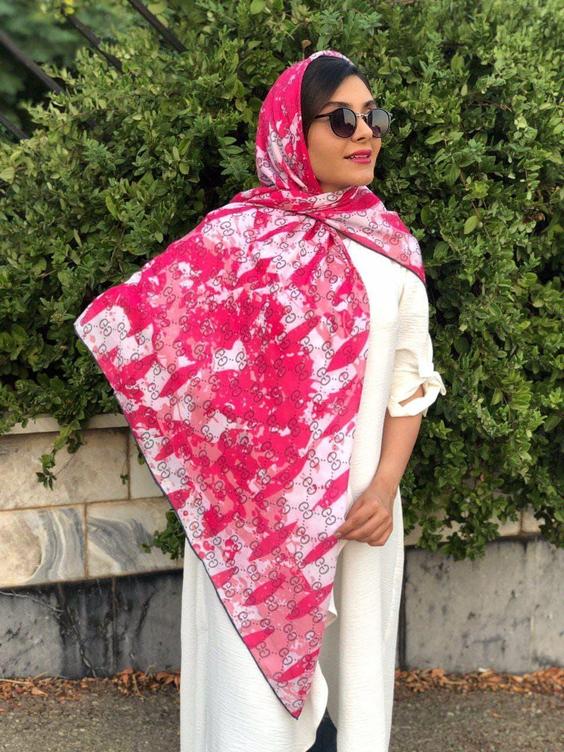 روسری سوپرنخ بهاره دوردست دوزdk0026 Superhigh scarf|دارِن کالا