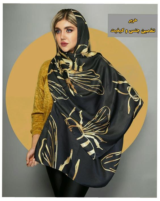 شال مجلسی ابریشم e015 shawl|دارِن کالا