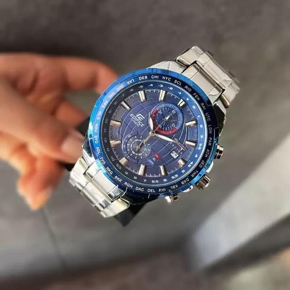 ساعت  سه  موتوره مردانه کاسیو Casio|باسلام