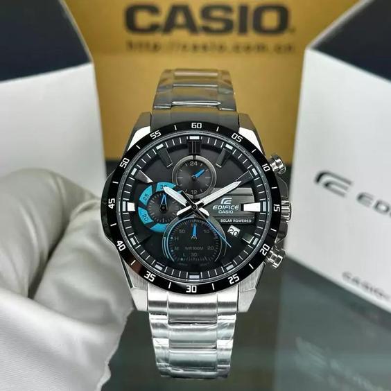 ساعت مچی مردانه  casio edifice EQS-940DB-1BV استیل رنگ ثابت،مسترکوالیتی |باسلام