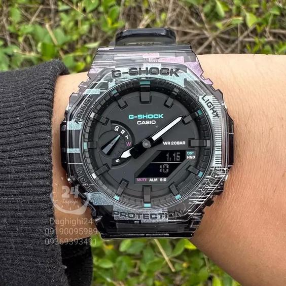 ساعت کاسیو جی شاک مدل GA-2100NN-1ADR
( GShock)  تمام فول تنظیم اتوماتیک با پایتخت کشورها ،اتولایت اتوماتیک|باسلام