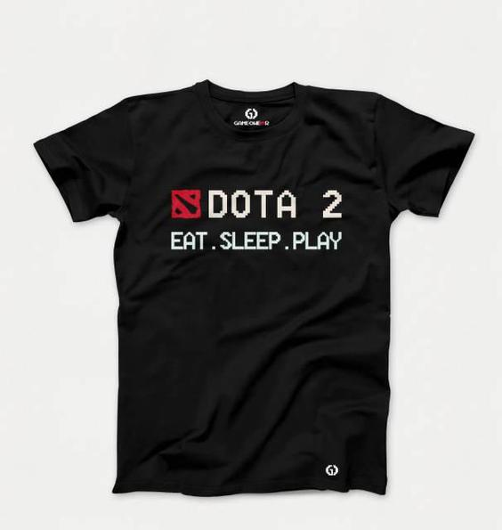 تی شرت دوتا2 – EAT.SLEEP.DOTA2|گیم و ور