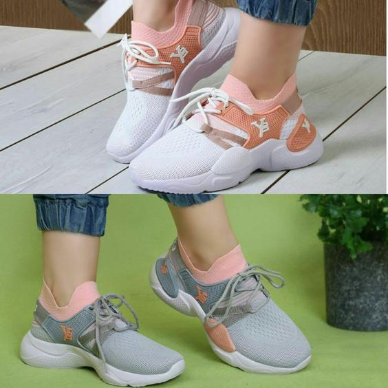 کفش کتانی زنانه دخترانهds00256 sneaker womans|دارِن کالا