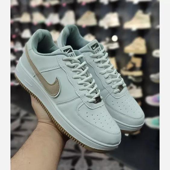 کتونی نایک ایرفورس سفیدNike Air Forceاسپرت مردانه کفش مردانه|باسلام (کتونی آس اسپرت)