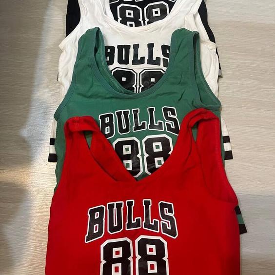 نیم تنه BULLS88 قرمز |باسلام