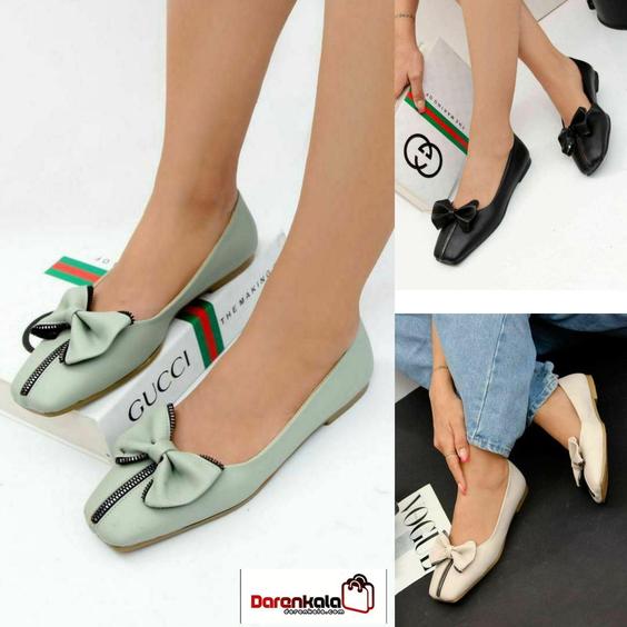 کالج زنانه پاپیونی مجلسی ds00615 college shoe|دارِن کالا