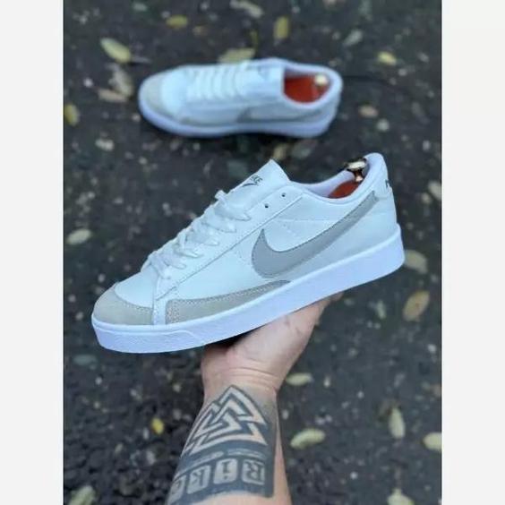 کتونی اسپرت NIKE BLAZER سفید|باسلام