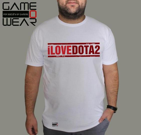 تی شرت دوتا2-DOTA2:LOVE DOTA2|گیم و ور