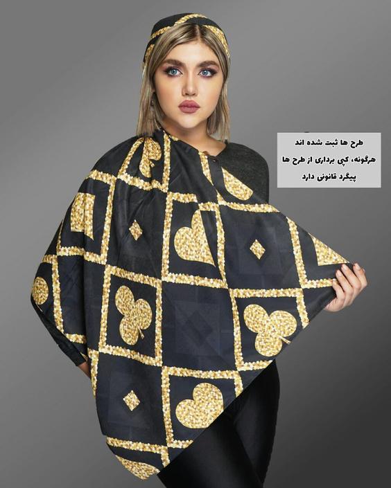 شال مجلسی ابریشم e014 shawl|دارِن کالا