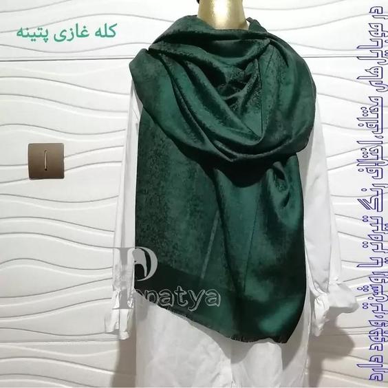 شال ژاکارد پتینه اندازه حدودی 190 در 65 سانت |باسلام (بابونه🌺papatya)