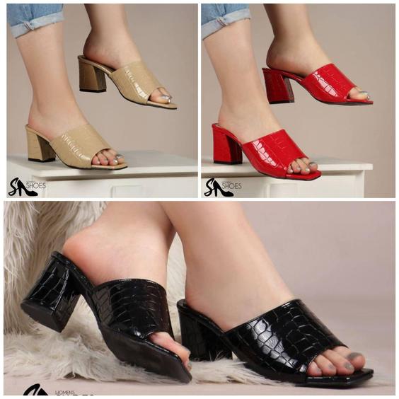 کفش صندل پاشنه دار زنانه ds01158 sandal shoe|دارِن کالا