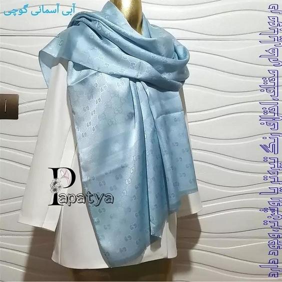 شال ژاکارد گوچی اندازه حدودی 190 در 65 سانت |باسلام (بابونه🌺papatya)