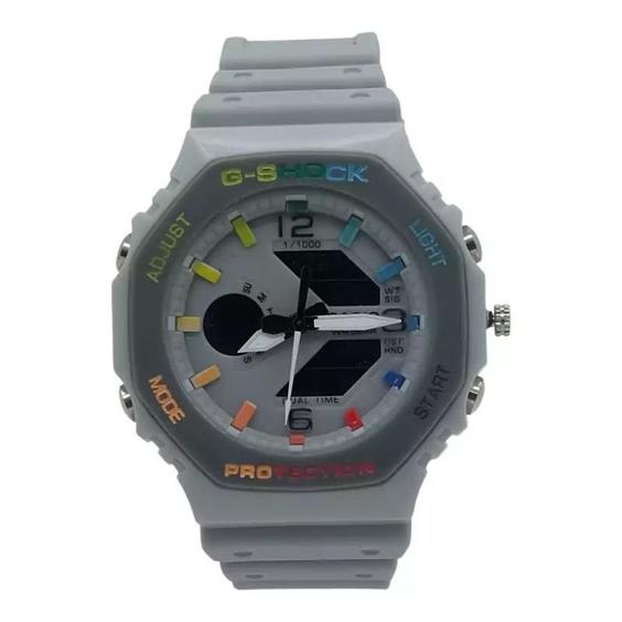  ساعت مچی دو زمانه جیشاک G-SHOCK GA-2100 GR|باسلام