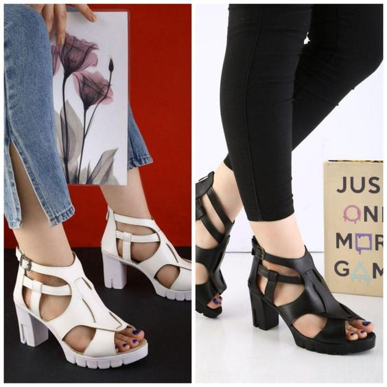 کفش مجلسی پاشنه دار زنانه ds00849 college shoe|دارِن کالا