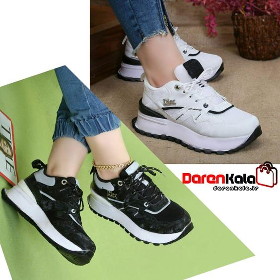 کفش کتانی زنانه دخترانهds00257 sneaker womans|دارِن کالا