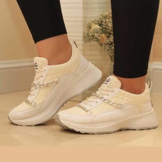 کفش کتانی زنانه مجلسی اسپرتds00619 WOMAN SNEAKER|دارِن کالا