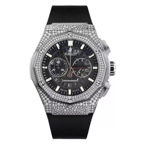 ساعت مچی مردانه هابلوت مدل Hublot Aerofusion Orlinski Diamonds|باسلام