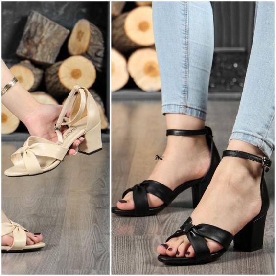 صندل پاشنه دار زنانه ds01566 sandal shoe|دارِن کالا