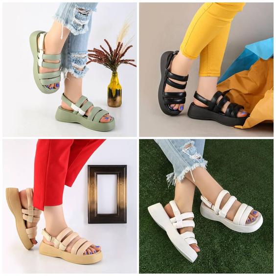 صندل لژدار زنانه ds01261 sandal shoe|دارِن کالا