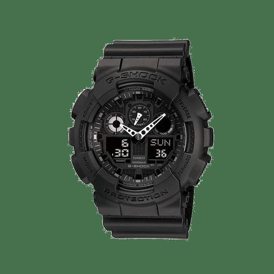 ساعت مچی مردانه کاسیو جیشاک مدل GA-100-1A1|احسان واچ