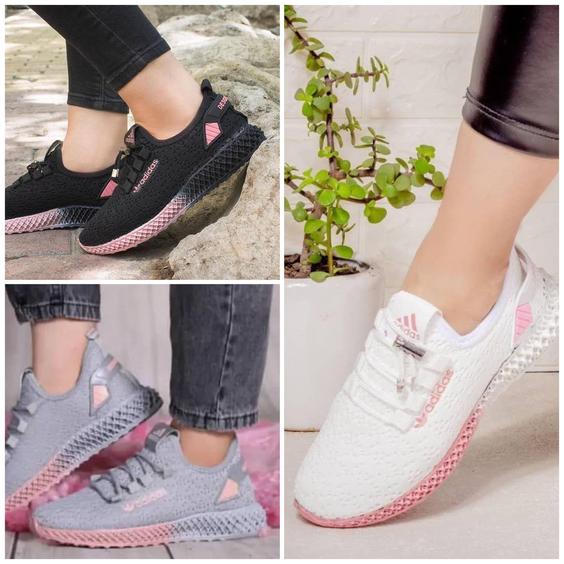 کفش کتانی بافتی دخترانه ds01040 sneaker|دارِن کالا