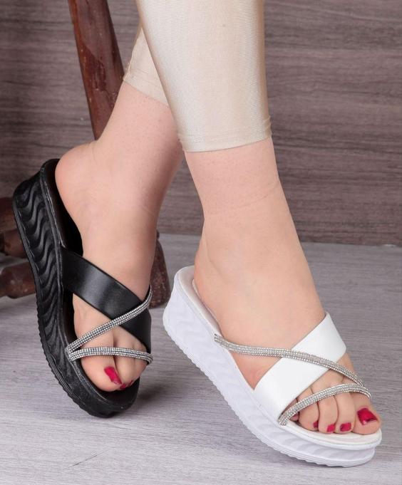 صندل نگینی لژدار زنانه ds01209 sandal shoe|دارِن کالا