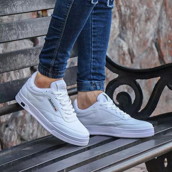 کتونی ونس ریبوک سفید اسپرت  مردانه و زنده کژوال Reebok sport vans|باسلام