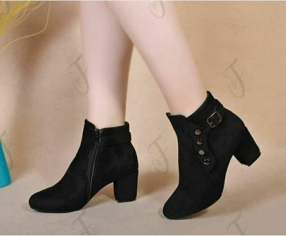 کفش نیمبوت مجلسی زنانه دخترانهds00328 women's boot|دارِن کالا