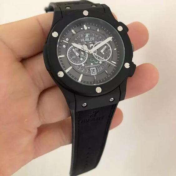 ساعت مچی مردانه هابلوت Hublot با ارسال و جعبه قفل و بدنه اصلی |باسلام