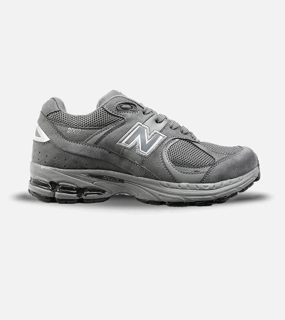 کفش کتانی طوسی سیر NEW BALANCE 2002R مدل 2045|لوزی