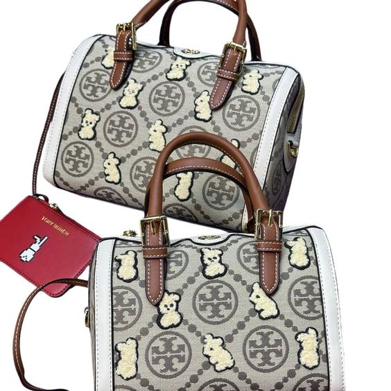 کیف دستی زنانه صندوقی برند توری بورچ TORYBURCH|کیف خلیج