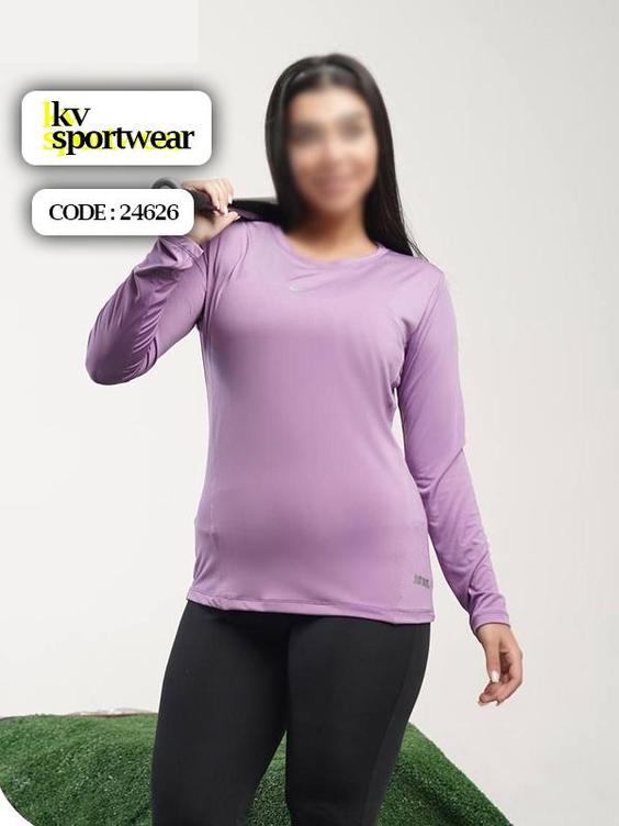 بلوز آستین بلند ورزشی زنانه NIKE کد 003 NIKE womens sports long sleeve blouse code 003|کی وی اسپرت