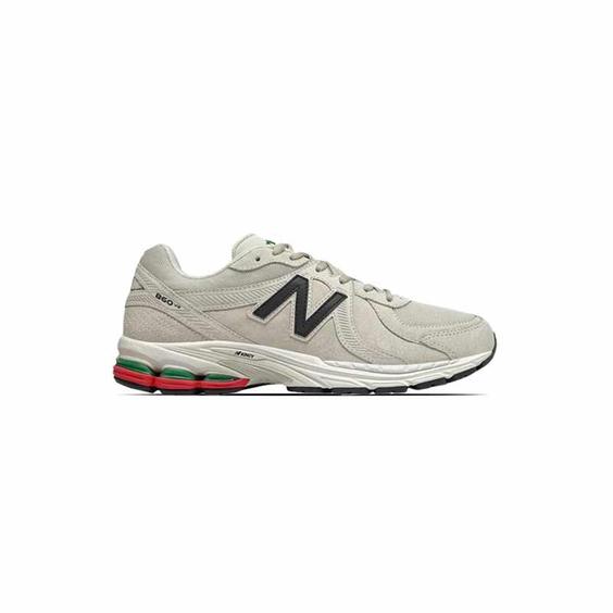 کتونی رانینگ نیوبالانس 860 کرم سبز قرمز New Balance 860 Cream Green Red|کتونی باز