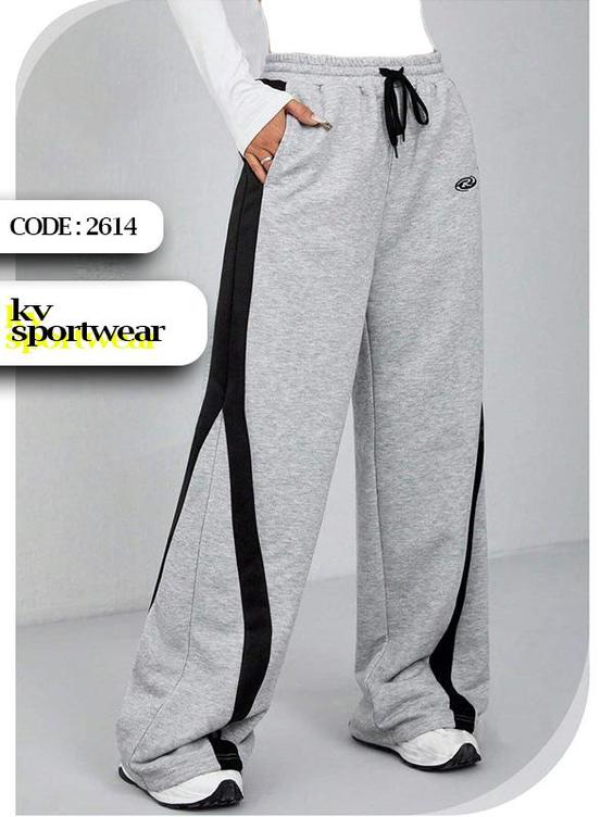 شلوار بگ اسپرت ورزشی زنانه کد 0012 womens bag sports pants code 0012|کی وی اسپرت