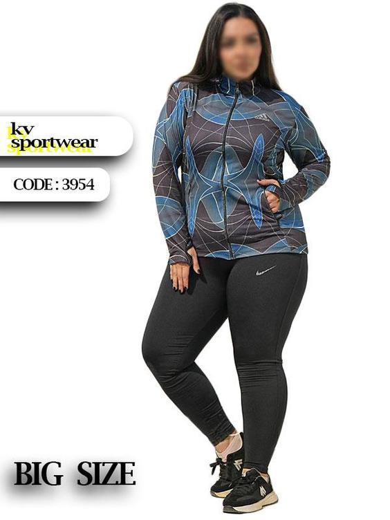 ست سویشرت شلوار بیگ سایز ورزشی زنانه NIKE کد 004 NIKE womens big size sports pants sweatshirt set code 004|کی وی اسپرت